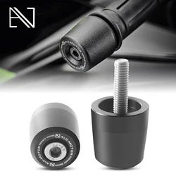 Handle Bar End Weights For Kawasaki Ninja 400 636 1000SX ER-6F ER-6N Motorcycle Accessories Handlebar Plus Caps