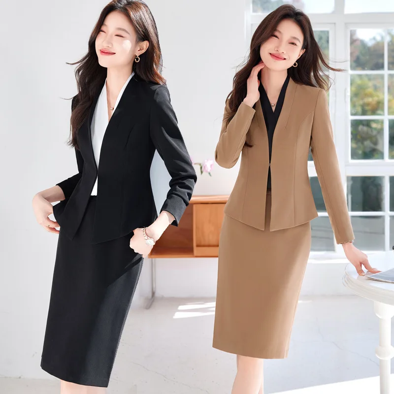 

High-end Suit Formal Business Suit Spring and Autumn High-end Feel Elegant Slim Fit Formal Workwear Casual Fashion Suit
