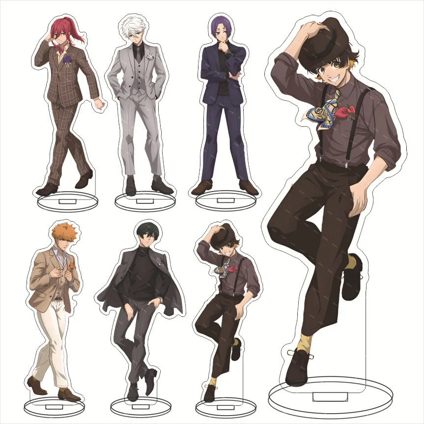 Figura de Acrílico de Blue Lock, Personajes de Anime, Nagi Seishirō, Chigiri Hyōma, Isagi Yoichi, Figura Coleccionable para Decoración de Escritorio