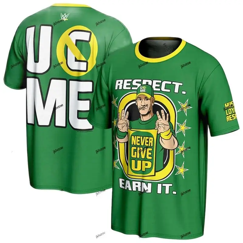 2024 John Cena Wwe Farewell Tour Cotton Women Top Kids Clothes T Shirt Men Girl Teenager Boys Tee John Cena 500 Level Hustle Jcs