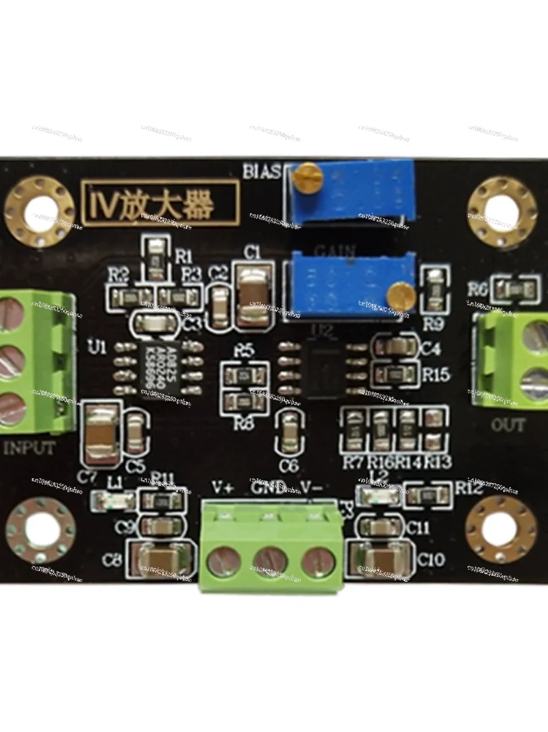 IV Conversion Amplifier Voltage Signal Amplification Silicon PIN Photodiode Amplifier Module Current to Voltage