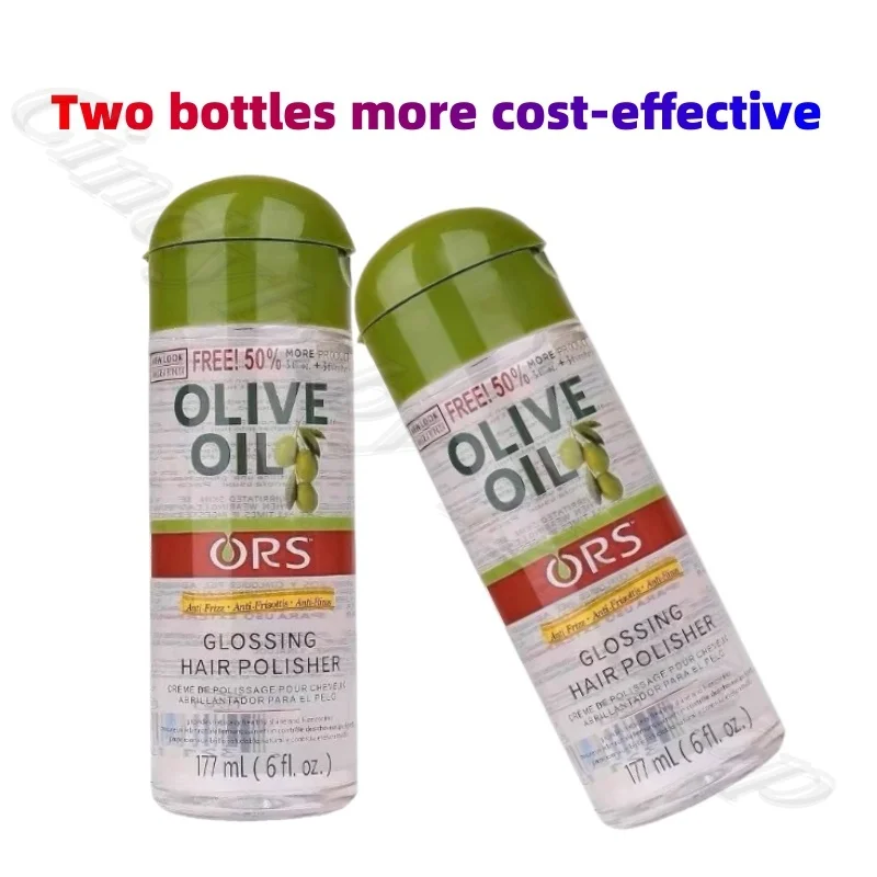 "Savior" of Dead Hair Olive Oil Hair Care Essential Oil Soft and Brightening Anti-frizz Repair Damaged Hair Conditionon 177ml