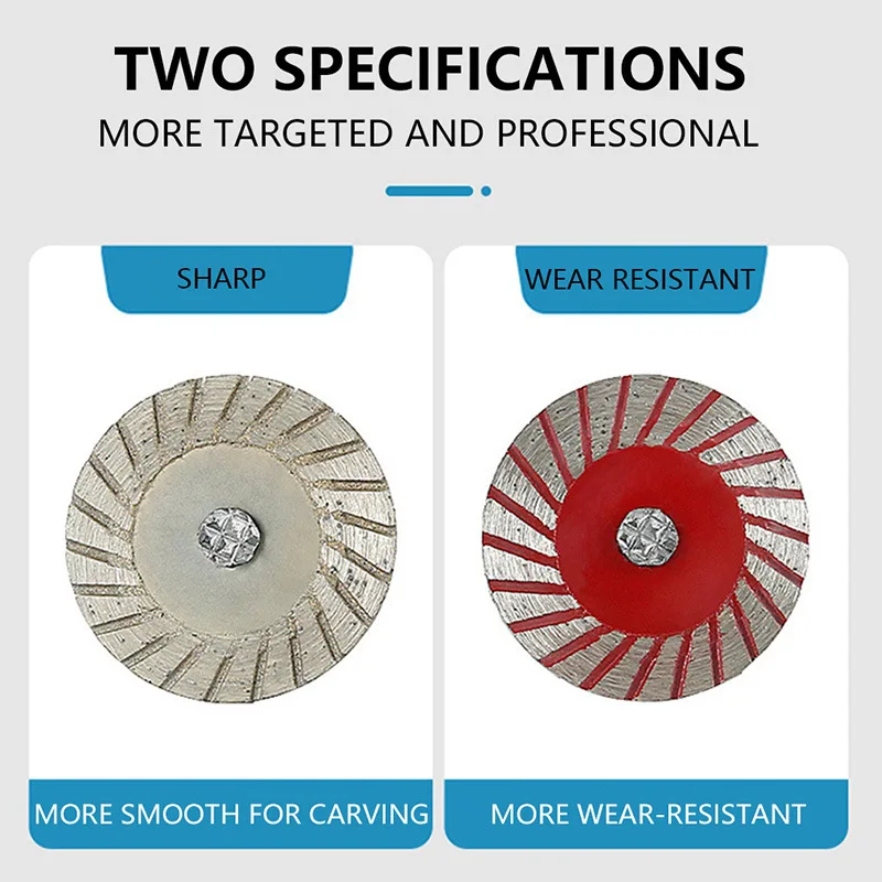 6Mm Diamond Cutting Circular Saw Blade Stone Engraving 4 Cm Cutting Blade Lettering Electric Grinder Corrugated Blade Saw Blade