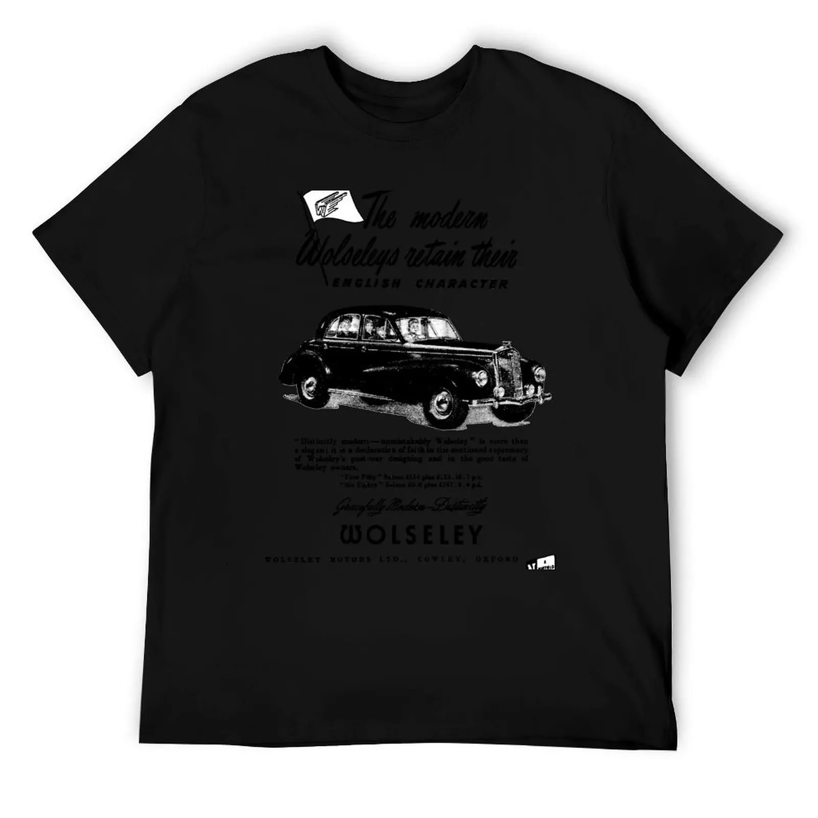 

WOLSELEY T-Shirt t shirts for man cotton funny t shirt man casual T-Shirt