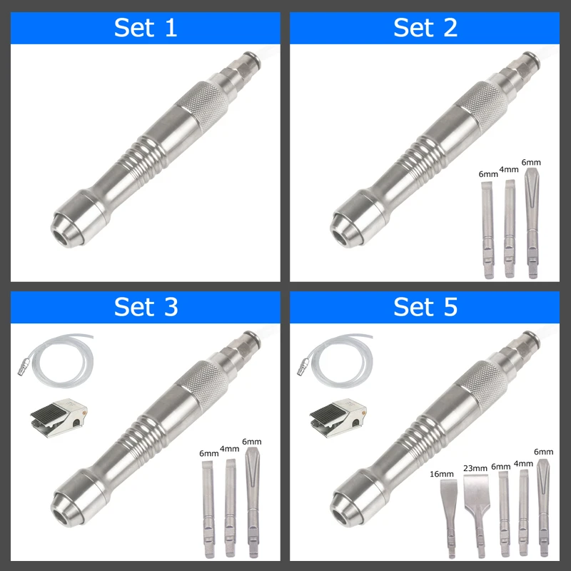 Mini cincel neumático Dental, yeso médico fundido, estomatología, grabado, freno, escalado, pala de Gas, microchipper de flujo de aire