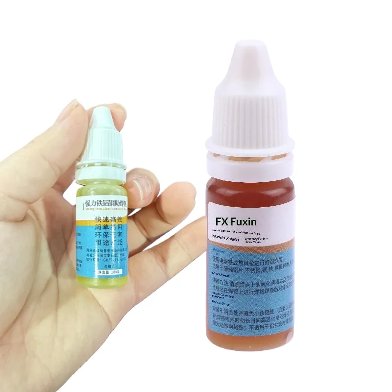 10ml Soldering Flux No Water Cleaning 18650 Battery Soldering Liquid Aluminum Metal Electronics Copper Soldering Flux view 6