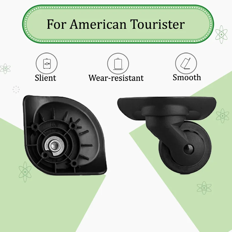 

For American Tourister 41Z Heavy Duty Luggage Wheel Replacement - Ultra-Smooth Luggage Wheel Replacement With Shock Absorption