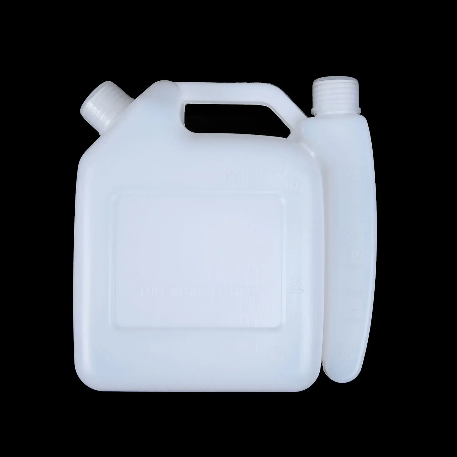 Practical 1L Oil Petrol Fuel Mixing Bottle Tank, Clear Graduation Marks, Suitable For Chainsaw Trimmers, Lawn Mowers, And More