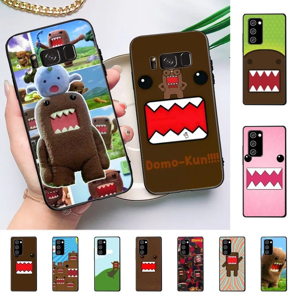 

Cute Domo-Kun Phone Case For Samsung Note 8 9 10 20 pro plus lite M 10 11 20 30 21 31 51 A 21 22 42 02 03