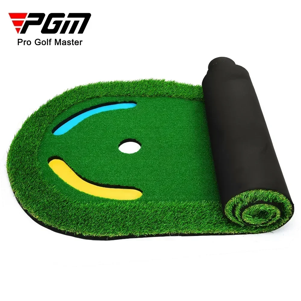 

Pgm Portable Golf Artificial Green Putting Practice Pad Golf Train Blanket Indoor Office Exercise Mat Kit Golf Supplies 골프