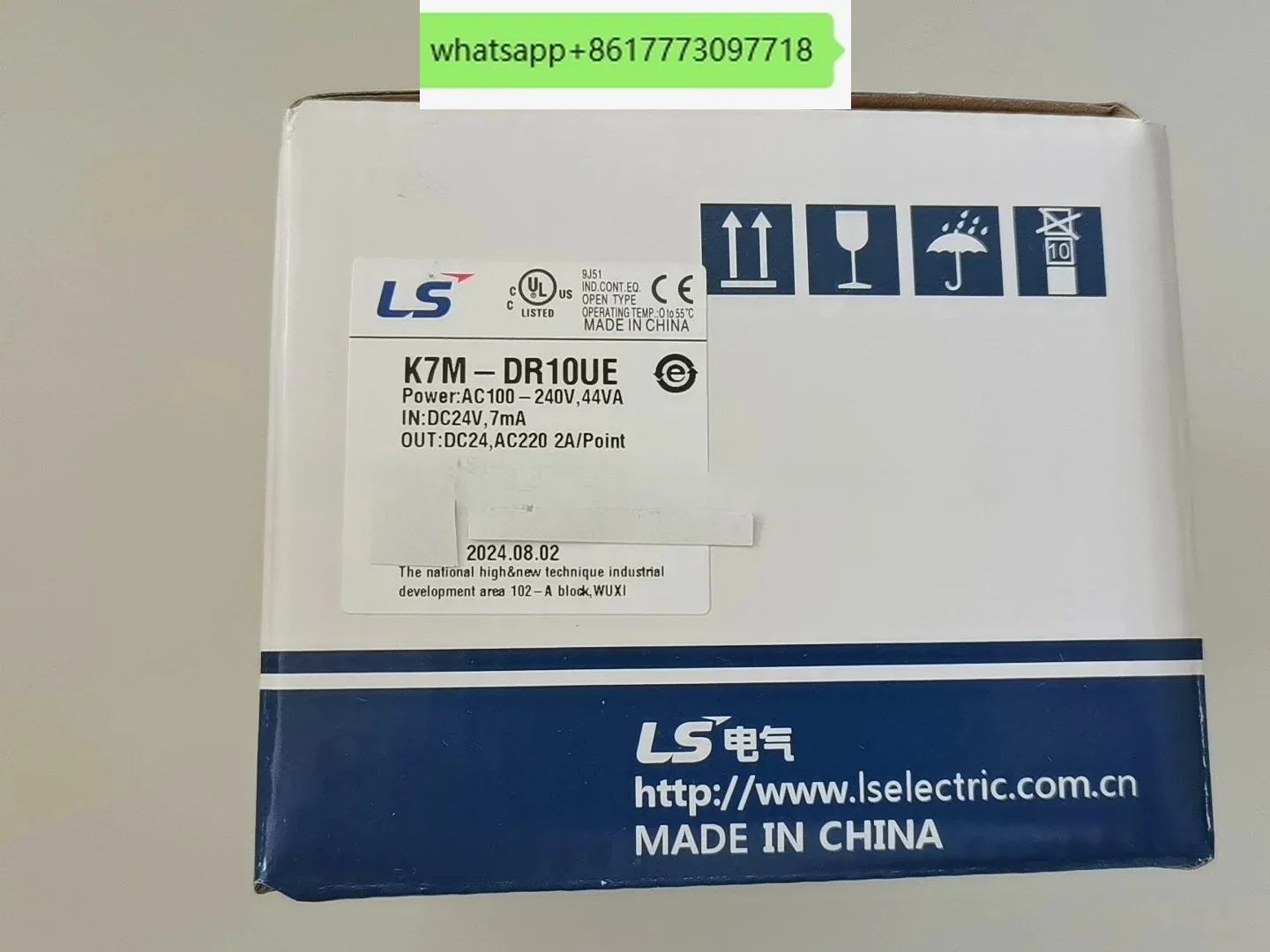 New K7M-DR10UE genuine LS power generation programmable controller original, high quality