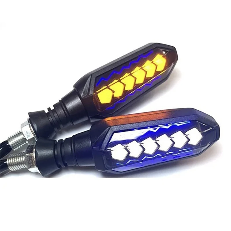 

87HE Motorcycle LED Turn Signals Lamp Motorbike Modification Accessories