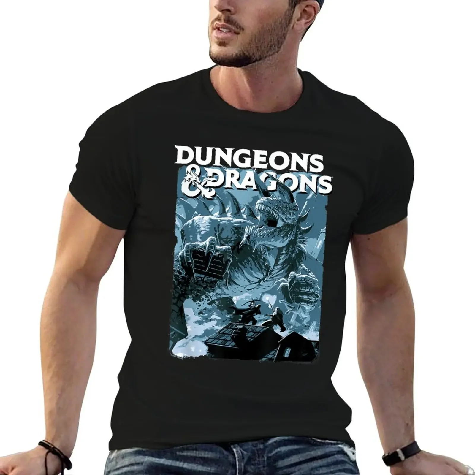 Tarrasque T-Shirt summer clothes oversized t shirt customizeds t shirt men