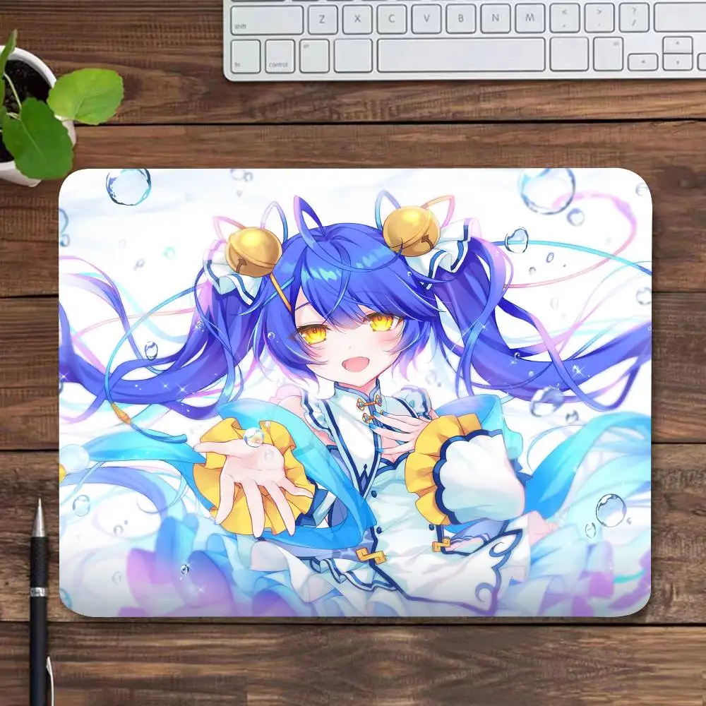 Anime Virtual Idol Amamiya Kokoro Mousepad Small LockEdge Mouse Pad For Gamers Computer Desk Pad Rectangular Anti-slip Rubber