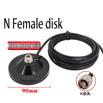 N Żeńskie -N Męskie złącze miedziane RG58 można dostosować długość dostosowana