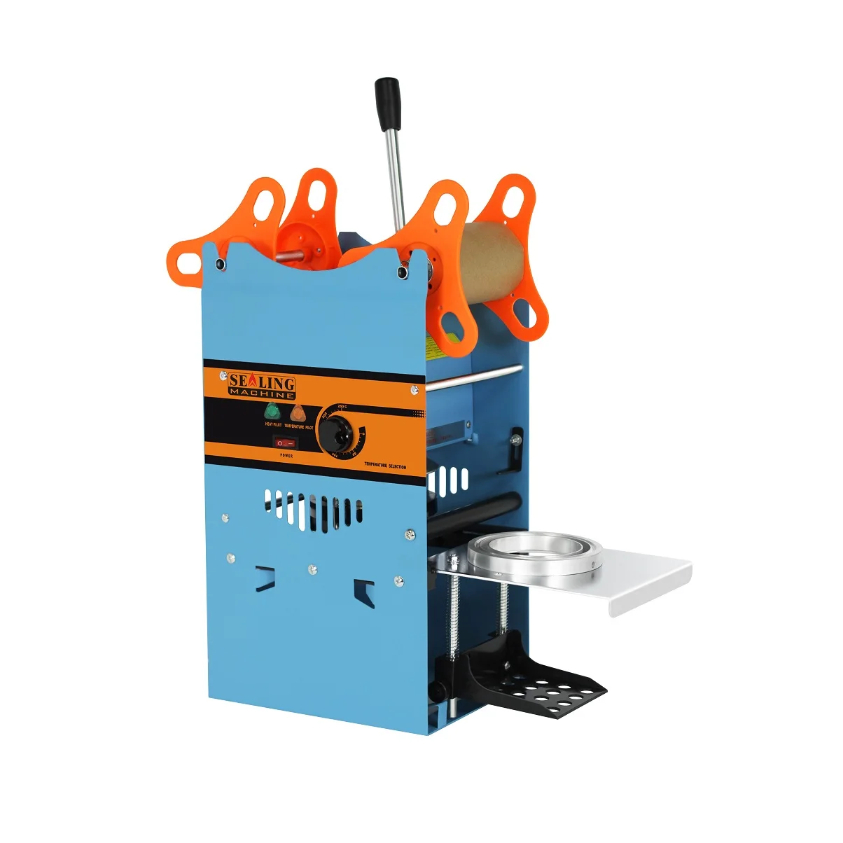 Commerical Manual Plastic Cup Sealer Yogurt Milk Beverage Cup Sealing Machine for Bubble  Shop Business