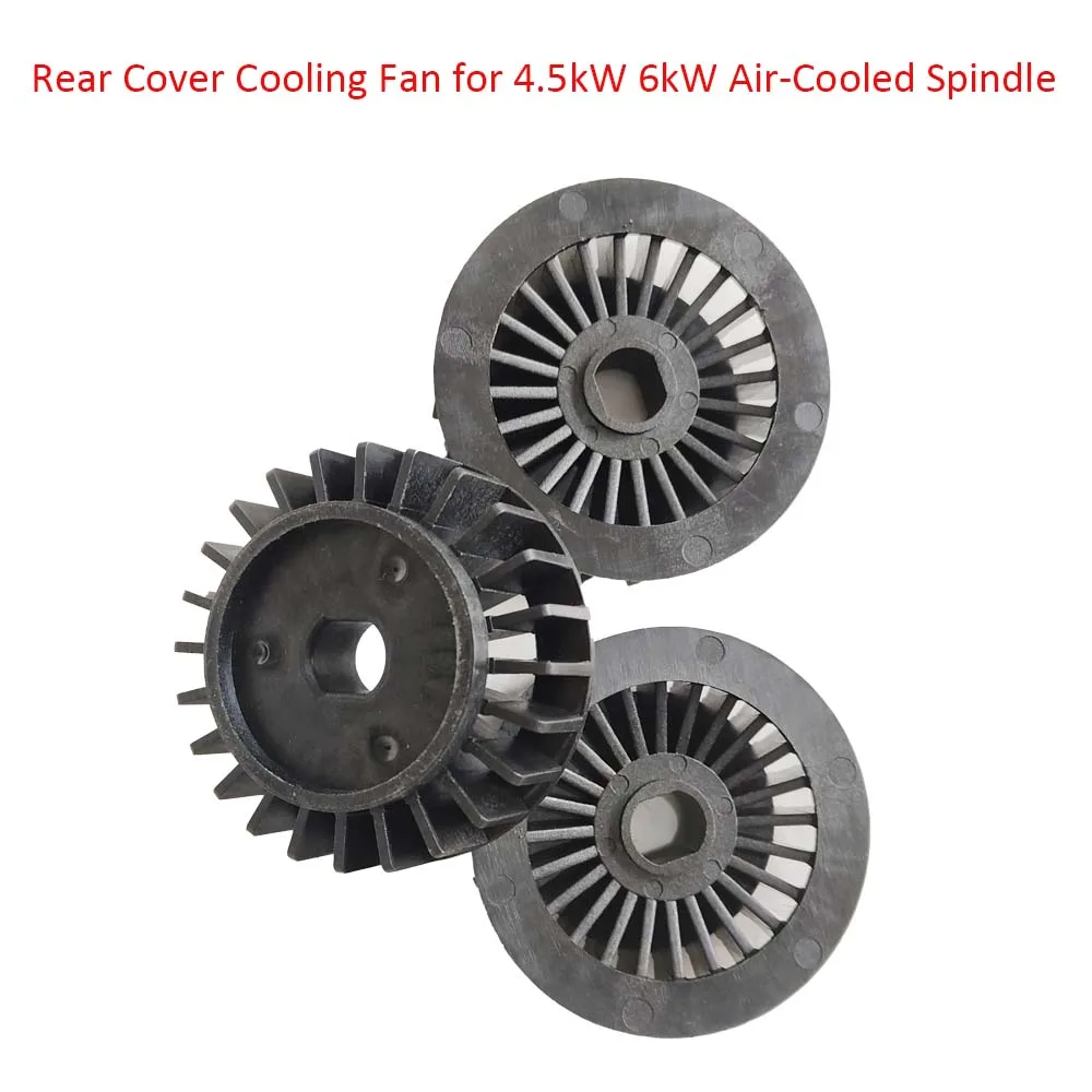 Air-Cooled Spindle Motor Fan, Universal Rear Cover Fan for cs/ hqd / Shuntong / JST, Engraving Machine Accessory for 4.5kw & 6kw
