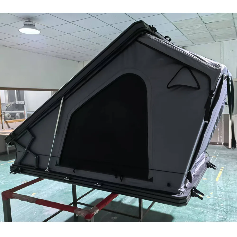 

Portable 2 Person Hard Top Roof Shelter with Waterproof PU-Coated Fabric & Quick-Setup Desig Car Roof Tent