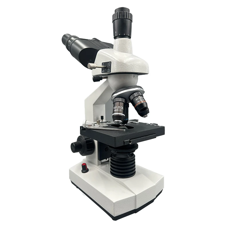 Microscope trinoculaire ZC25-pour laboratoires du collège et du secondaire