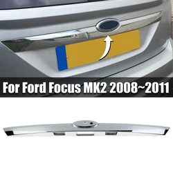 1PCS Chrome Silver Rear Tailgate Boot Liftgate Strip Handle For FORD FOCUS MK2/FOCUS MK2 2008~2011 1581833