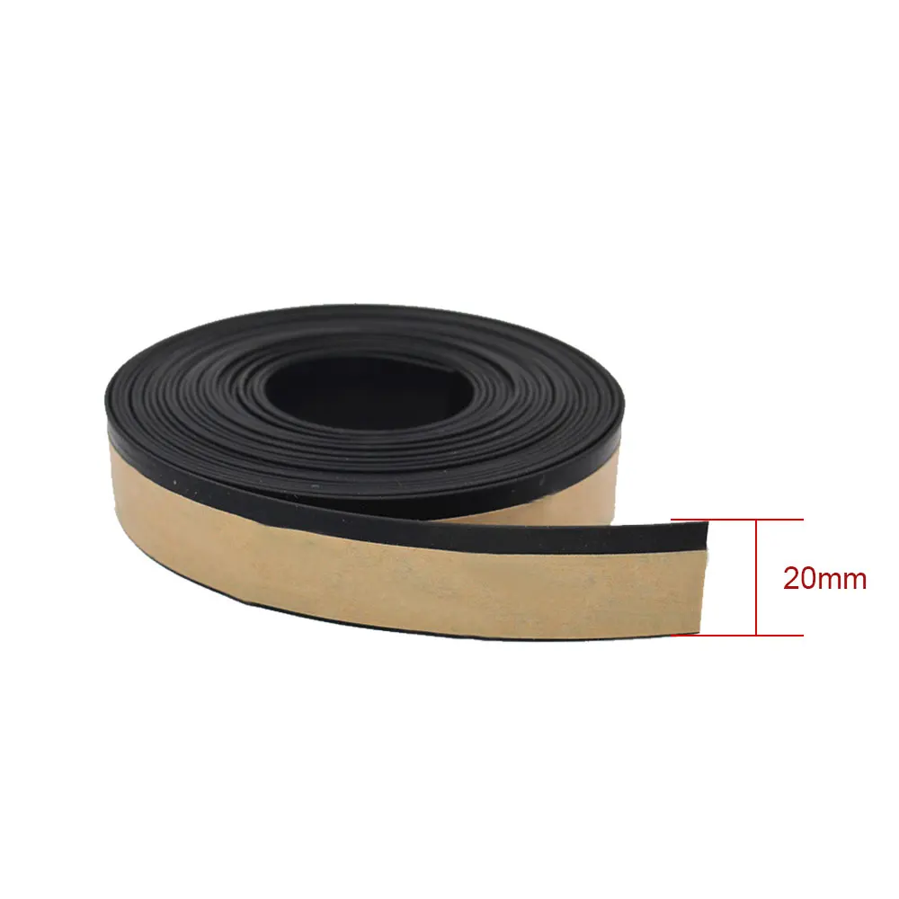 Impermeável Rubber Sealing Strip para Car Janela e Porta, Weatherstrip, Edge Trim, Janela de vidro, Auto Selos, 1m