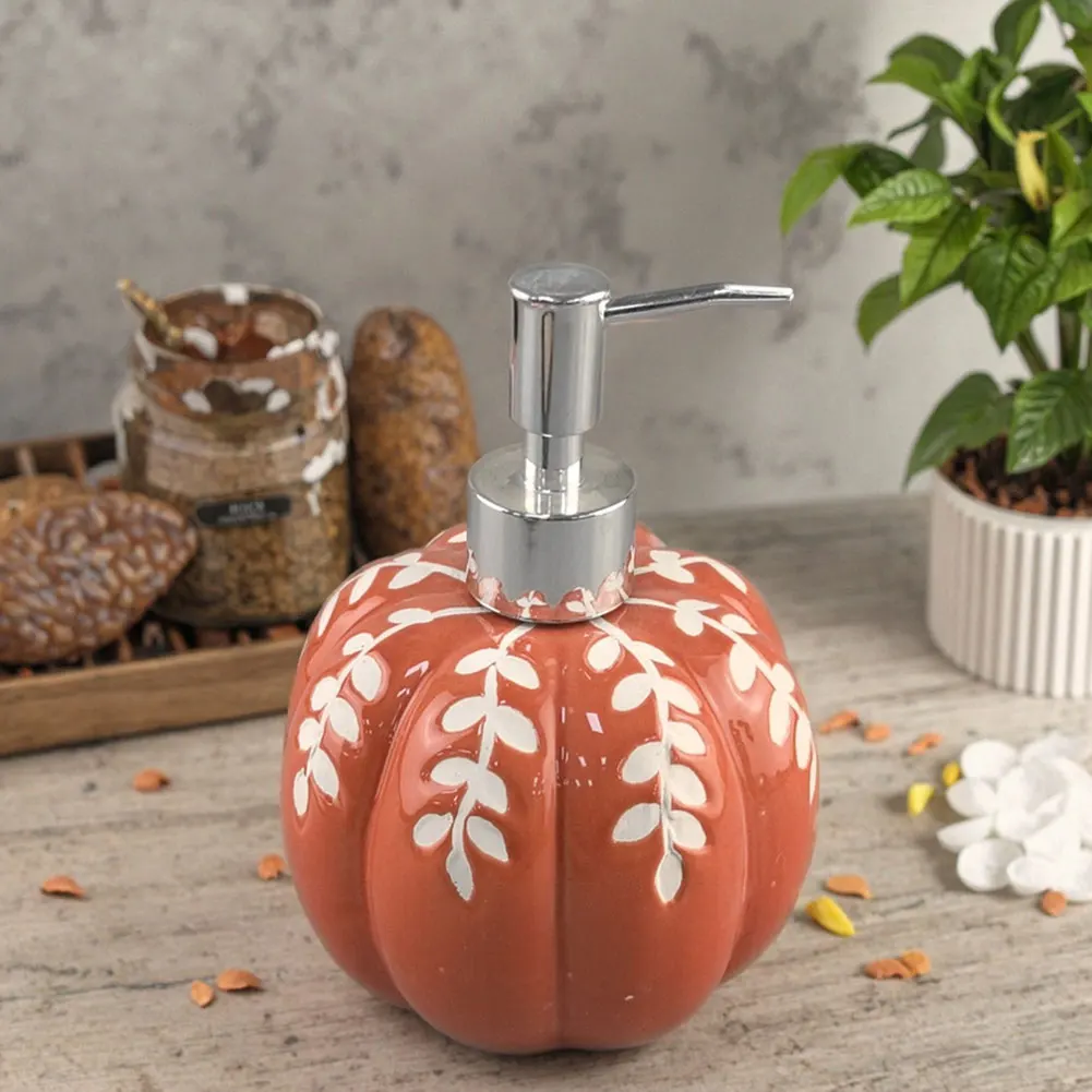 액체 비누 디스펜서 욕실 조리대 정리함(스케리 테마 파티 액세서리용)