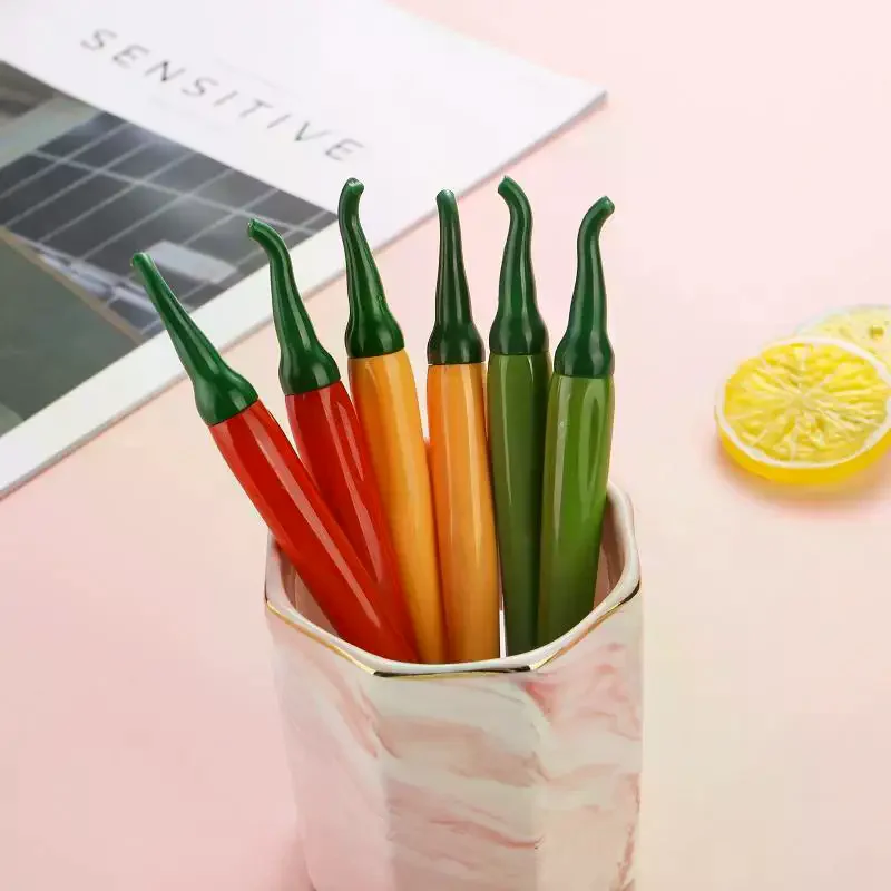 5Pcs Cute Simulation Gel Pens Fashion Kawaii Office School Stationery Writing Pen For Kids Creative Signing Pen