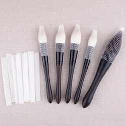 20/50PCS Makeup Brush Protective Mesh Cover Bristle Mesh Sleeve Bouquet Mesh Cover Makeup Brush Anti-frill Protective Net