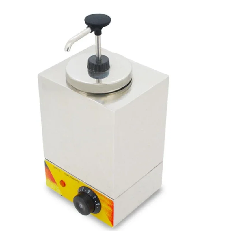 

Commercial one-section Condiment Warm Dispenser,Sauce Dispenser Pump electric heating warming machine