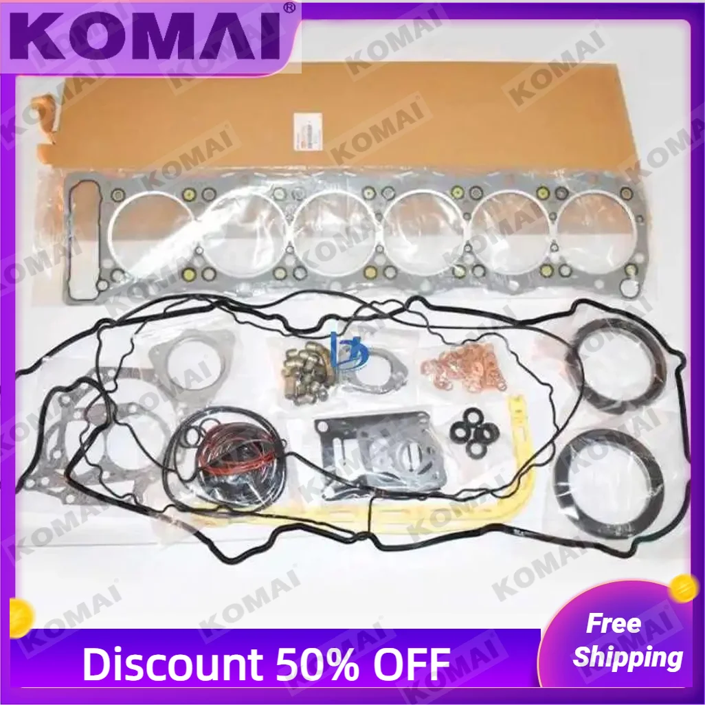 

For Excavator engine parts Cylinder pad CX470 CX470B 6UZ1 AH-6UZ1XYSS-01 full gasket kit
