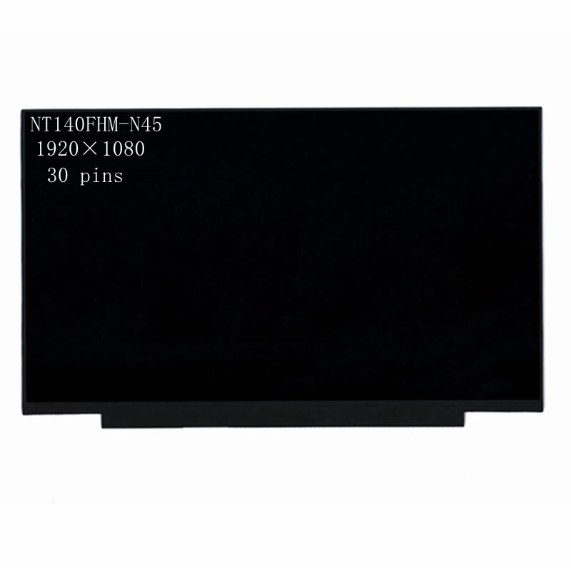 14 بوصة شاشة لاب توب LCD NT140FHM-N45 N140HGA-EA1 لينوفو Ideapad 5-14IIL05 FHD 1920 × 1080 edp 30 دبابيس