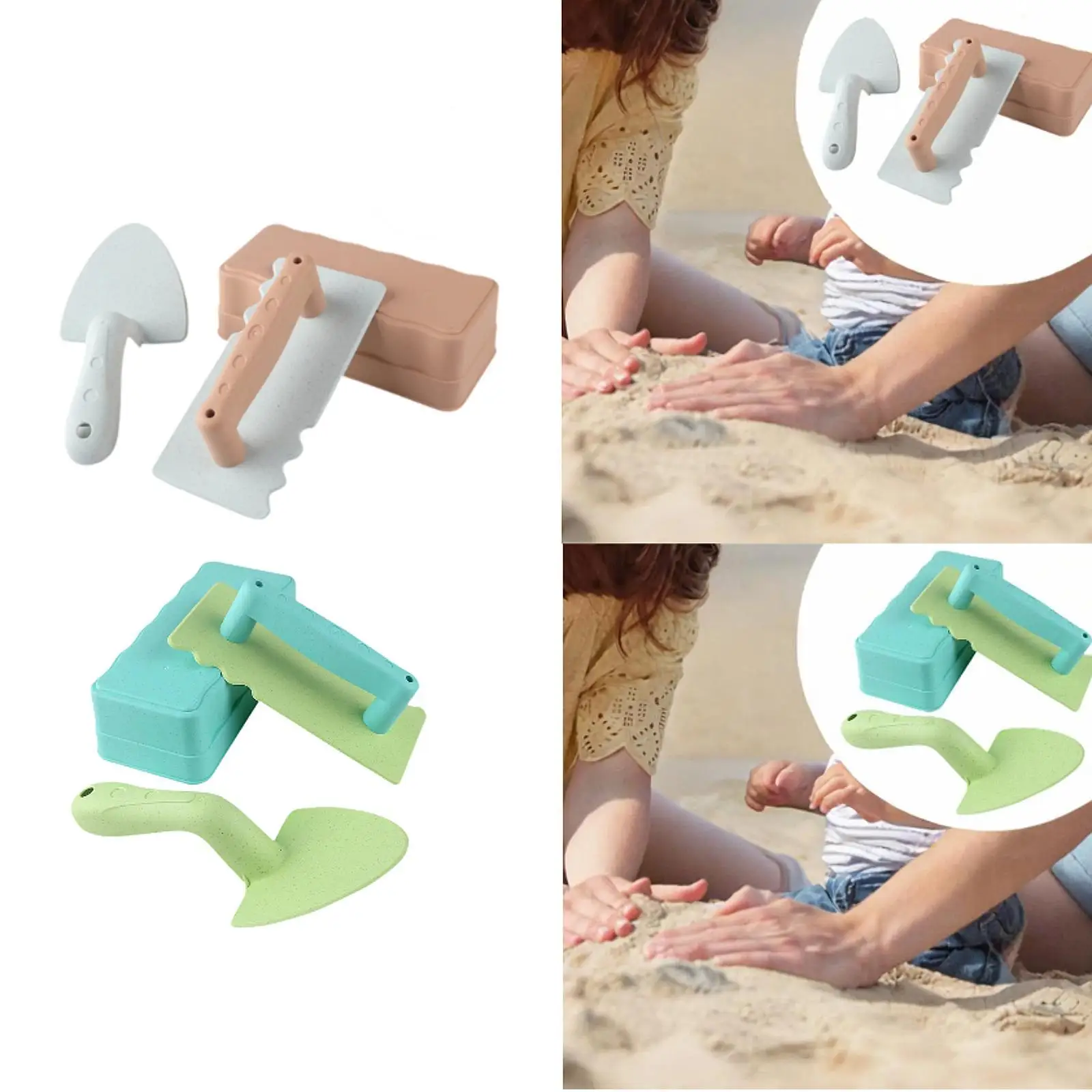 Beach Building Castle Kits Geburtstagsgeschenke Snow Brick Maker Mädchen Jungen Kinder