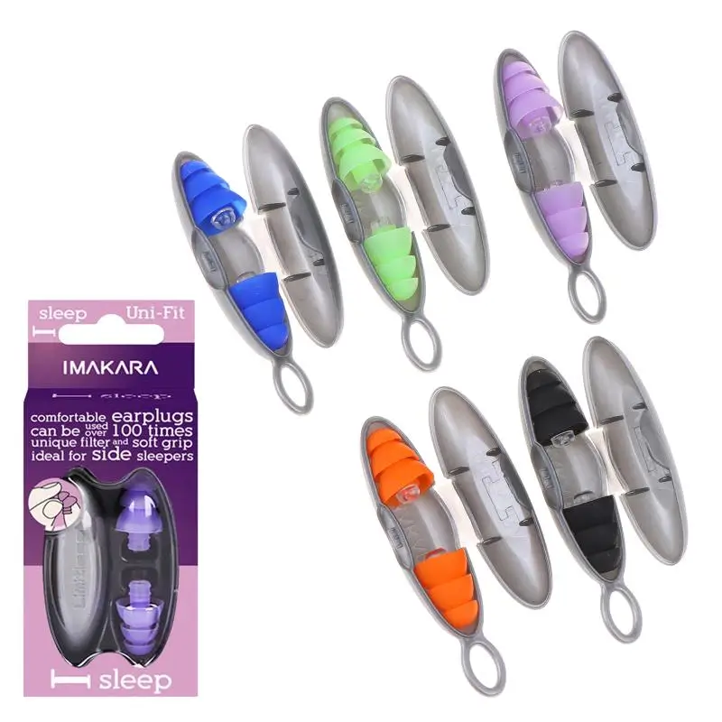 Creative Earplugs Noise Reduction Ear Plugs For Sleep Sound Canceling Earplug For Sleeping Work Swimming Study Travel Anti Snor