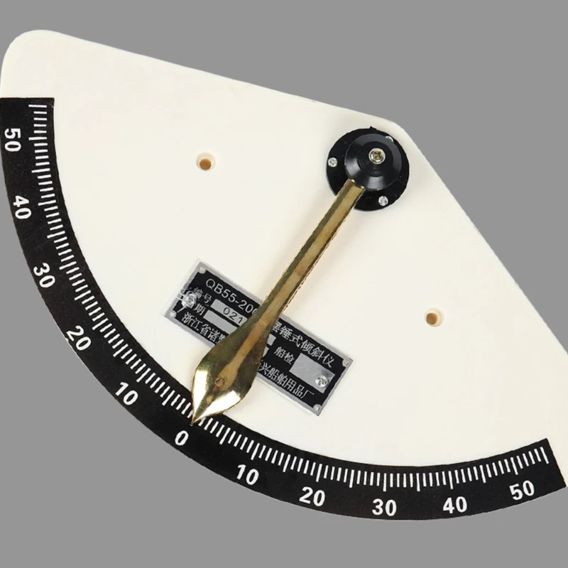 Ship Inclinometer with 55-Degree Pendulum Accurate Tilt Measurement for Marine Dropship