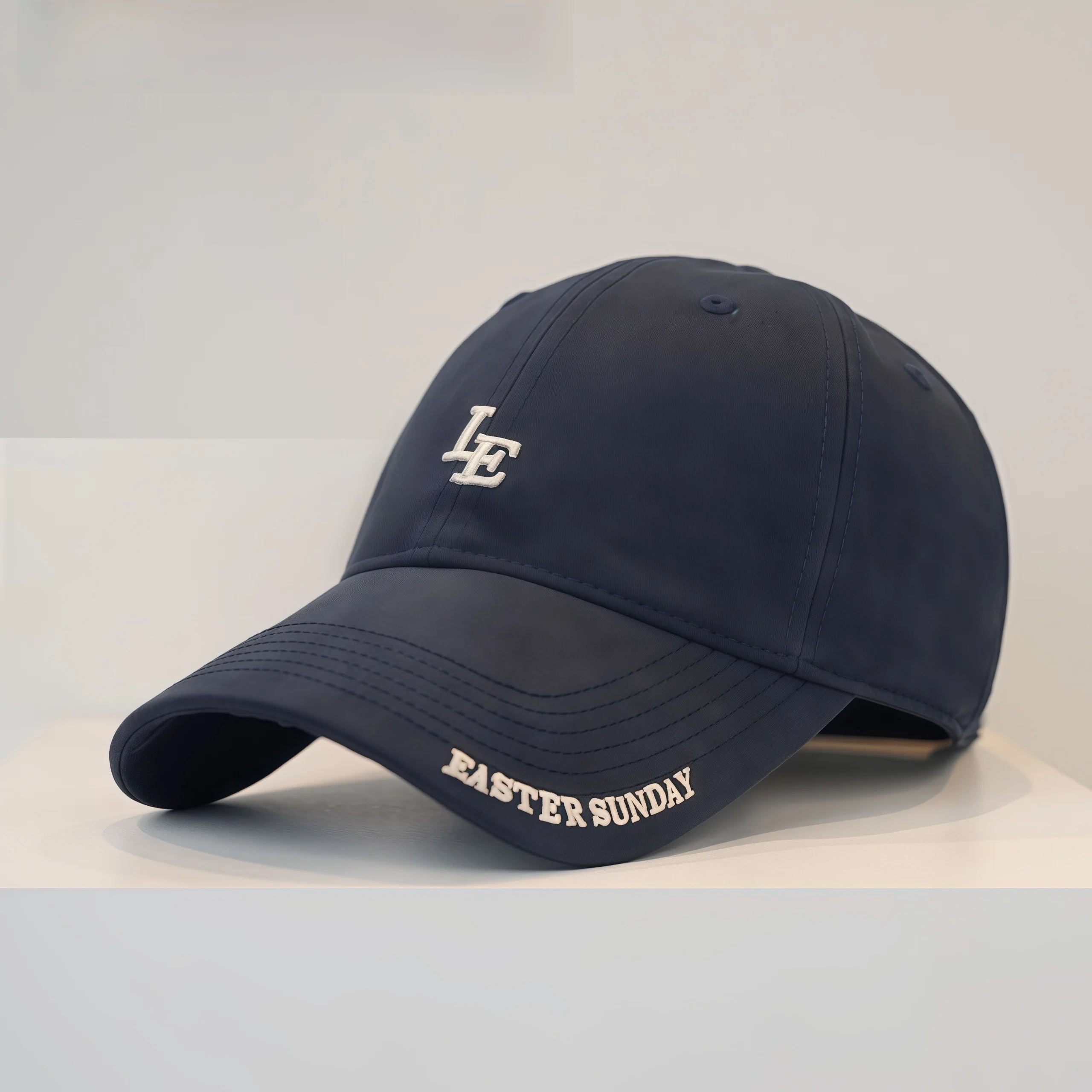 monstar-embroidered-letter-baseball-cap-adjustable-round-top-soft-cotton-hat-unisex-casual-sporty-face-slimming-sunshade-cap