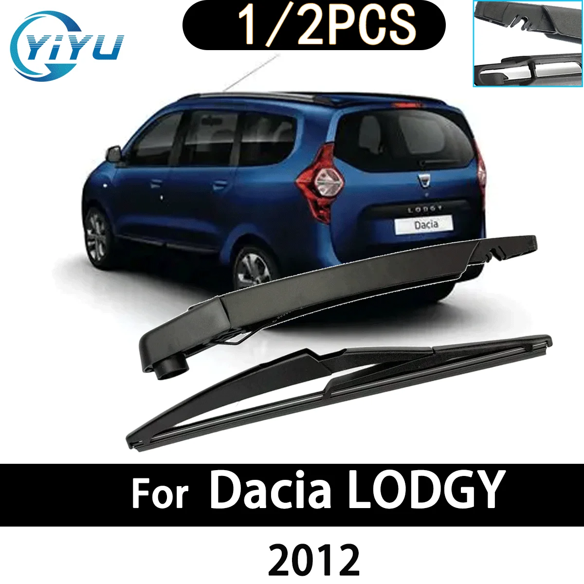 Auto Heckscheibenwischerarm Wischerblatt für Dacia LODGY 2012+ Autozubehör Zubehör