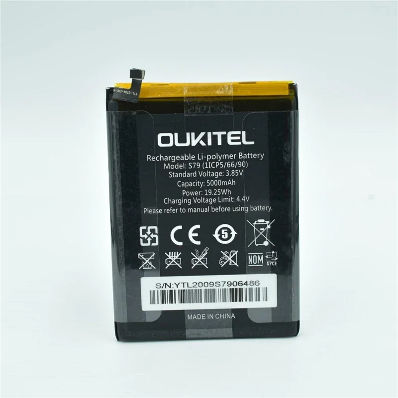 В наличии для аккумулятора OUKITEL WP8 pro 5000 мАч, дата производства, высокая емкость, длительное время ожидания для аккумулятора OUKITEL S79 В наличии для аккумулятора OUKITEL WP8 pro 5000 мАч, дата производства, высокая емкость, длительное время ожидания для аккумулятора OUKITEL S79