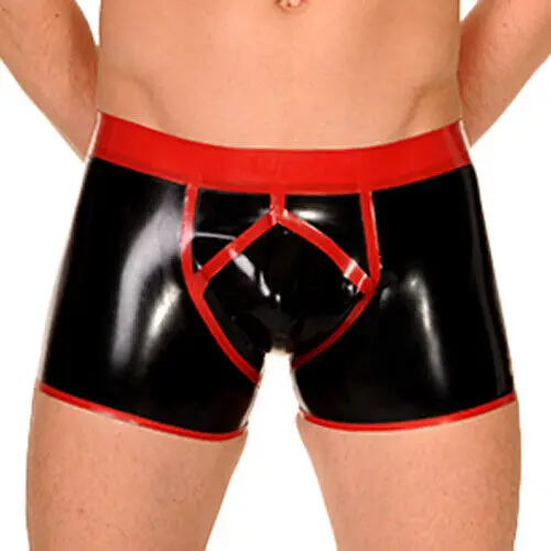 

Latexshorts Rubber Gummi 0.45mm shorts Hose kurze Panty Ganzanzug Catsuit Kostüm