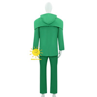 DY20BEAST KINGDOM Doctor Doom Cosplay The Avengers Cosplay Costumes Green Suits Shawl Mask Doctor Doom Halloween Party Cos Adult