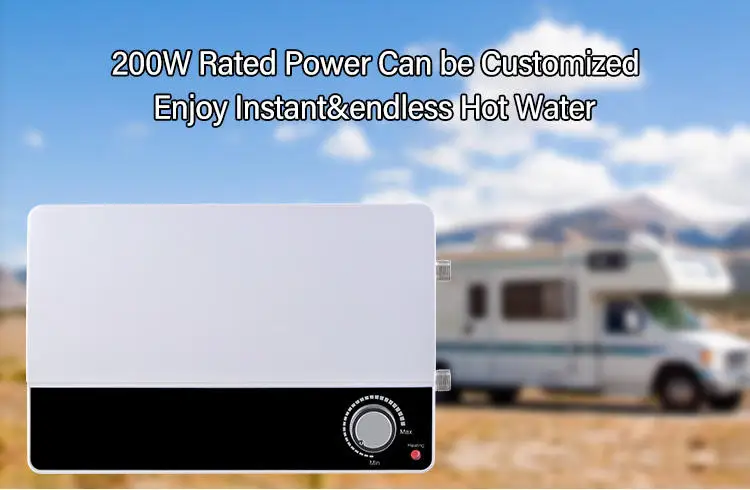 For 12 Volt 6L Caravan Hot Water Heater, Suburban Electric Hot Shower System for Campervan Camping
