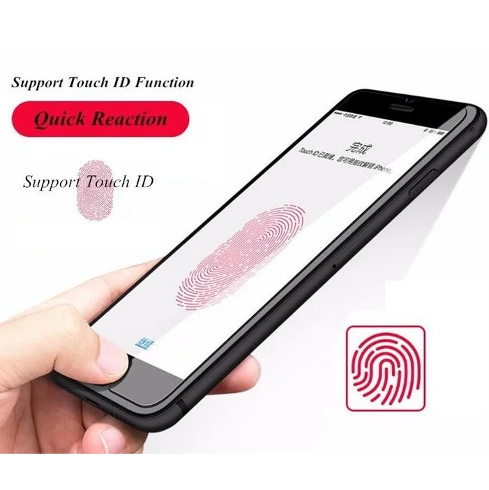 New Aluminum Touch ID Home Button Sticker for iPhone 5s se 6 6s 7 plus home key sticker with Fingerprint Identification Function