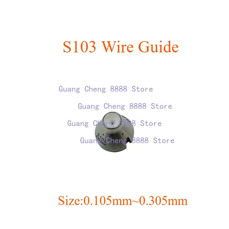 S103 Wire Cut EDM Machines Part Upper Lower Wire Guide 0.105-0.305mm