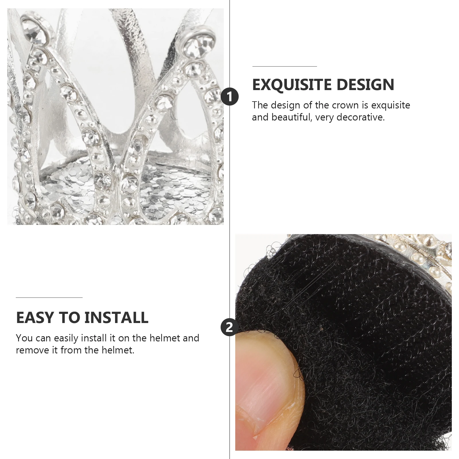 

1pcs Decoration Rhinestone Motorcycle Ski Adhesive Decor For Women Cycling For Motorcycle Party Costume Accessory