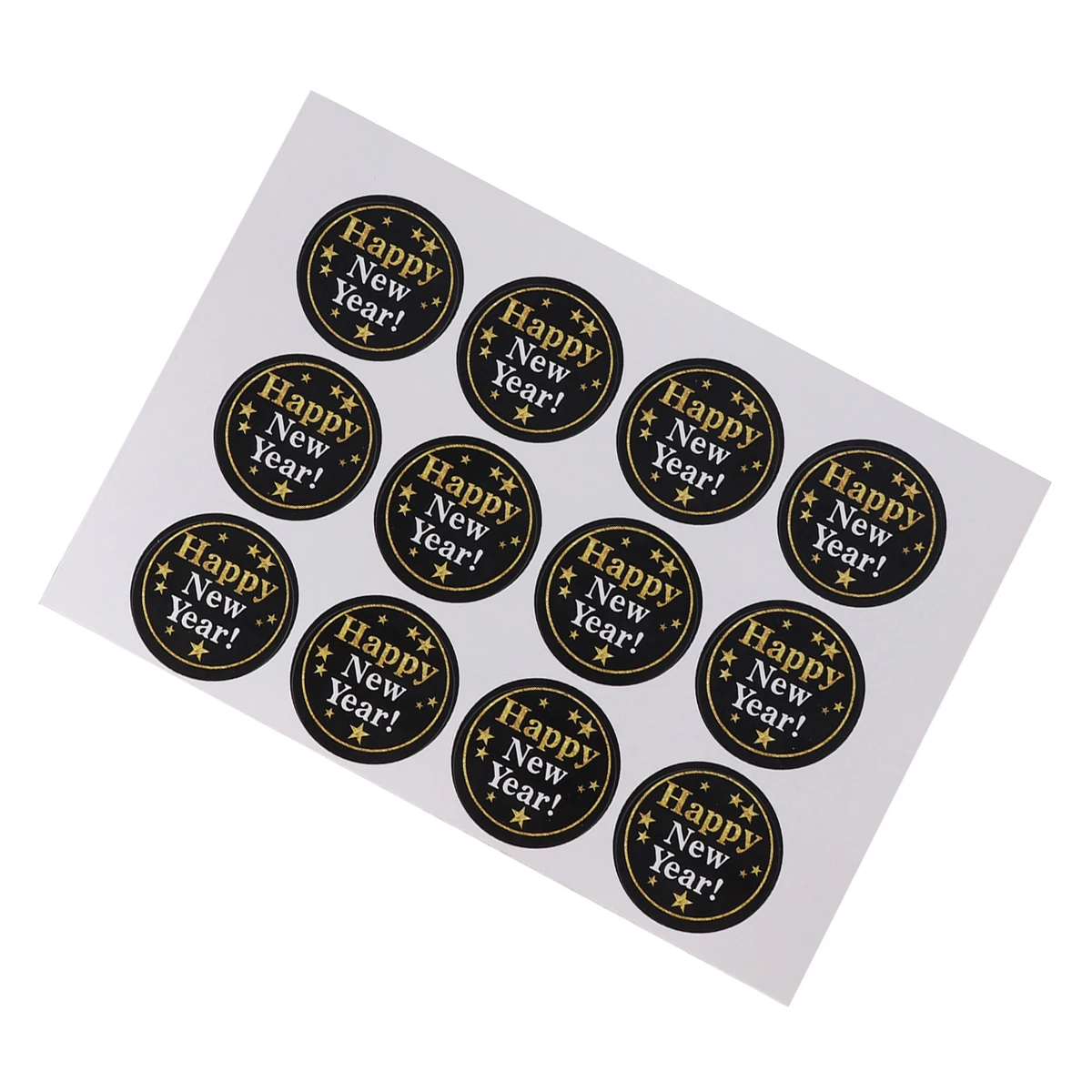 

Invitation Sealing Sticker Cookie Bags Baking Packaging Decals Pentagram Round Labels