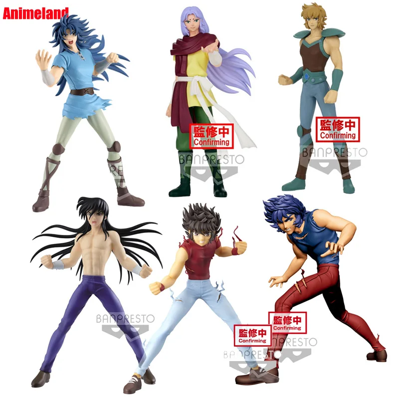 Bandai Banpresto Saint Seiya Pegasus Phoenix Ikki Dragon Shiryu Leo/Lion Aiolia Aries Mu Gemini Kanon Cosmo Memoir Action Figure