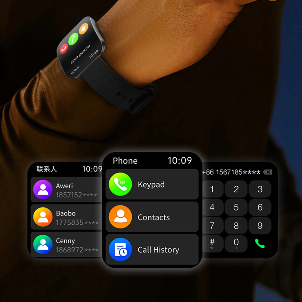 VALDUS VS61 PRO Smartwatch For Couple's AMOLED Curved Screen Metal Body Voice Assistant Heart Rate BT Call Sports Fitness Watch