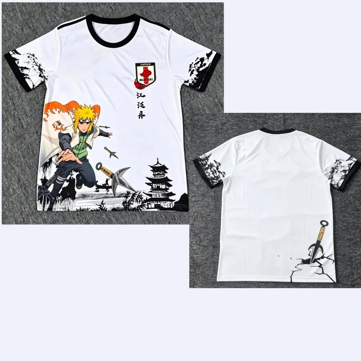 Japan Anime Naruto Itachi Uchiha 3D-Druck Unisex Fußballtrikot Schnelltrocknend Atmungsaktiv Kurzarm Anime Fußballshirt – Detail 9