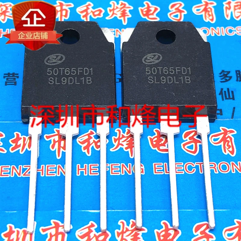 Free shipping  50T65FD1 SGT50T65FD1PN TO-3P 50A 650V    20PCS