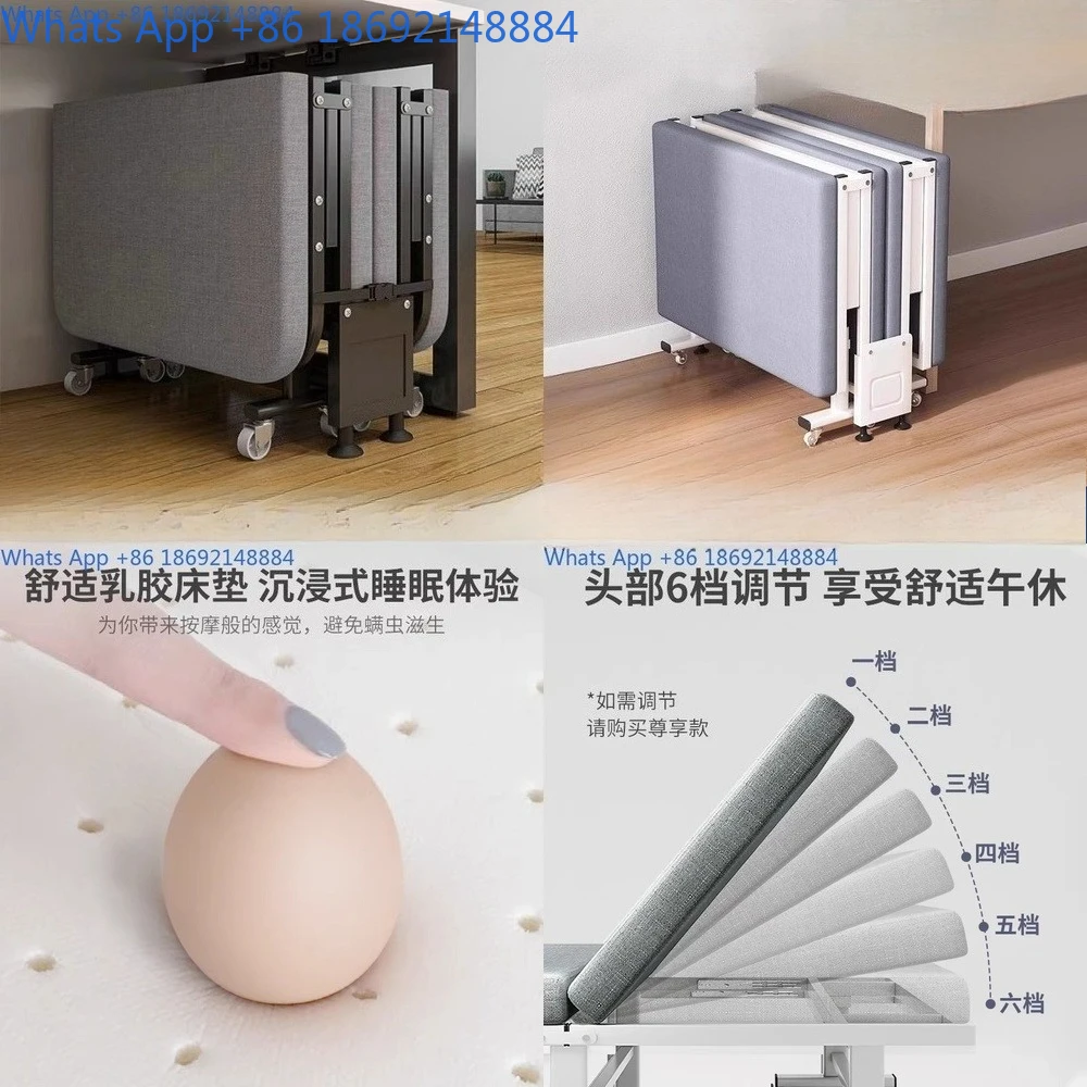 

Single bed nap folding bed, home nap artifact, office nap bed, simple hospital care special