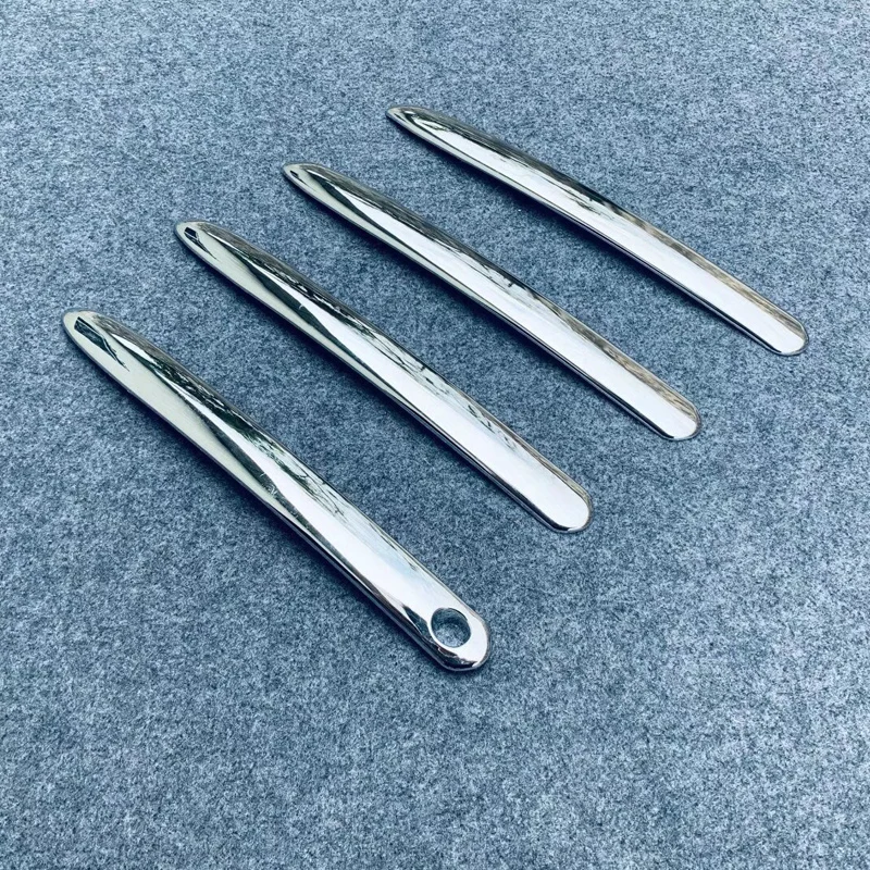 

For Toyota Land Cruiser LC300 2022 2023 2024 ABS Chrome Door Handle Strip Cover Trim Car Styling Accessories 4Pcs